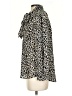 J.Crew 100% Silk Animal Print Ivory Long Sleeve Silk Top Size XS - photo 5