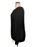 Madewell 100% Viscose Solid Black Long Sleeve Top Size XL - photo 5