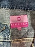 Tik & Tak 100% Baumwolle Blue Denim Jacket Size 4 - photo 3