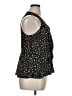 Pleione 100% Polyester Black Sleeveless Blouse Size XL - photo 4