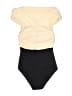 Carmen Marc Valvo Ivory Bodysuit Size 10 - photo 2