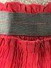 Shein 100% Polyester Solid Burgundy Casual Skirt Size 6 - photo 4
