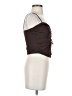 Windsor Brown Sleeveless Blouse Size S - photo 4