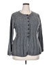 Unbranded 100% Polyester Gray Cardigan Size 2X - photo 1