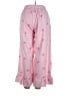 Unbranded 100% Polyester Hearts Pink Casual Pants Size 1X - photo 2