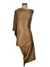 BCBGMAXAZRIA Metallic Tan Cocktail Dress Size S - photo 1