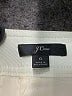 J.Crew 100% Polyester Solid Ivory Faux Leather Skirt Size 0 - photo 4