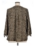 MICHAEL Michael Kors Animal Print Brown 3/4 Sleeve Blouse Size 1X - photo 2