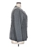 Unbranded 100% Polyester Gray Cardigan Size 2X - photo 4