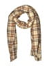 Old Navy 100% Polyester Plaid Brown Scarf One size - photo 1