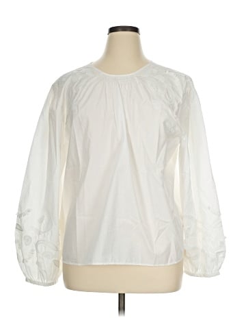 Ann Taylor LOFT Long Sleeve T-Shirt (view 1)
