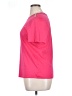 Rafaella 100% Cotton Pink Short Sleeve Top Size XL - photo 5