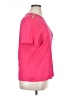 Rafaella 100% Cotton Pink Short Sleeve Top Size XL - photo 4