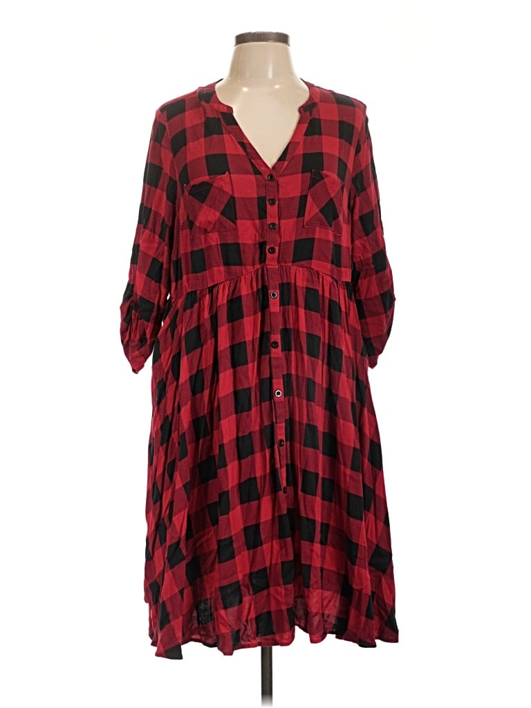 Pre-owned Torrid Casual Dress In Red