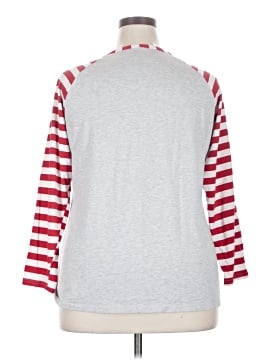 Unbranded 3/4 Sleeve T-Shirt (view 2)