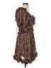 En Saison Animal Print Brown Cocktail Dress Size XS - photo 4