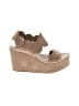 Pedro Garcia Tan Wedges Size EU 38 1/2 - photo 1