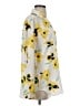 Ann Taylor Floral Yellow Long Sleeve Blouse Size S - photo 4