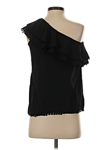 Aqua Sleeveless Blouse (view 2)