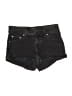 Levi's 100% Cotton Black Denim Shorts Size 24 waist - photo 1