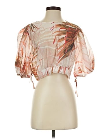 ALLSAINTS Short Sleeve Blouse (view 1)