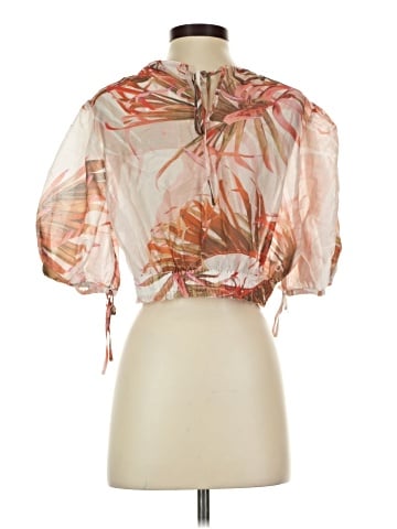 ALLSAINTS Short Sleeve Blouse (view 2)