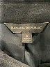Banana Republic 100% Polyester Solid Black Jacket Size S - photo 6
