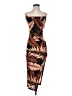 Windsor Print Brown Cocktail Dress Size S - photo 1