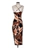 Windsor Print Brown Cocktail Dress Size S - photo 2