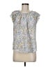 LC Lauren Conrad 100% Polyester Gray Sleeveless Blouse Size M - photo 1