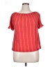 W5 Red Short Sleeve Blouse Size XL - photo 1