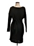 She + Sky 100% Polyester Black Casual Dress Size L - photo 1