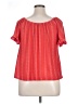 W5 Red Short Sleeve Blouse Size XL - photo 2