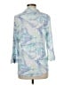 Chico's Tropical Blue 3/4 Sleeve Blouse Size Med (1) - photo 2