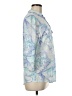 Chico's Tropical Blue 3/4 Sleeve Blouse Size Med (1) - photo 4