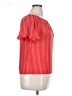 W5 Red Short Sleeve Blouse Size XL - photo 4