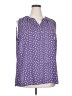 41Hawthorn 100% Polyester Purple Sleeveless Blouse Size 2X - photo 1