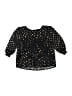 Healthtex 100% Polyester Stars Black 3/4 Sleeve Blouse Size 6-9 mo - photo 1