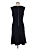Spense Solid Black Casual Dress Size 8 - photo 2