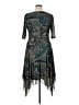 CHRIS McLaughlin Paisley Teal Cocktail Dress Size 16 - photo 2