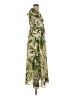 Taylor 100% Polyester Tropical Green Casual Dress Size 4 - photo 4