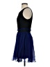 Jay Godfrey 100% Silk Color Block Blue Cocktail Dress Size 2 - photo 5
