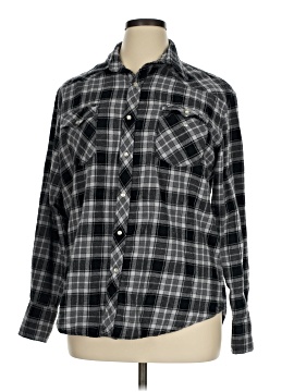 Wrangler Jeans Co Long Sleeve Button Down Shirt