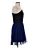 Jay Godfrey 100% Silk Color Block Blue Cocktail Dress Size 2 - photo 4