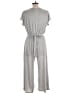 Caution to the Wind Metallic Silver Jumpsuit Size L - photo 2