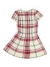 Max Studio Plaid Burgundy Dress Size M (kids) - photo 2