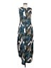 Unbranded Print Blue Casual Dress Size S - photo 1
