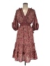 Max Studio Paisley Burgundy Casual Dress Size M - photo 1