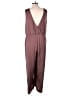 UpWest 100% Polyester Solid Burgundy Brown Jumpsuit Size XL - photo 2