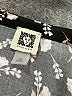 Anne Klein Floral Black Short Sleeve Blouse Size XL - photo 7